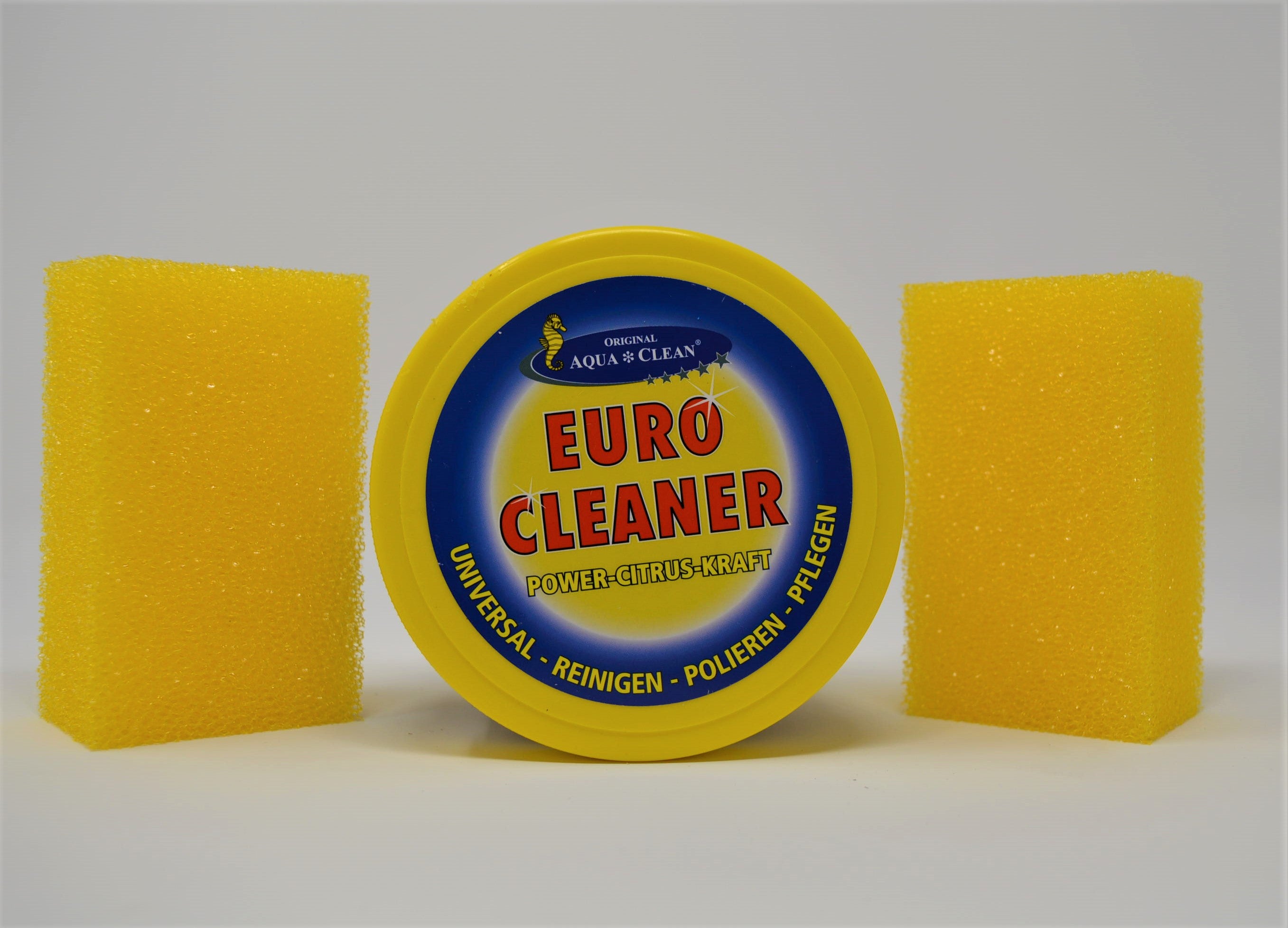 Eurocleaner Aqua Clean Putzstein 700g mit 2 Schwämme