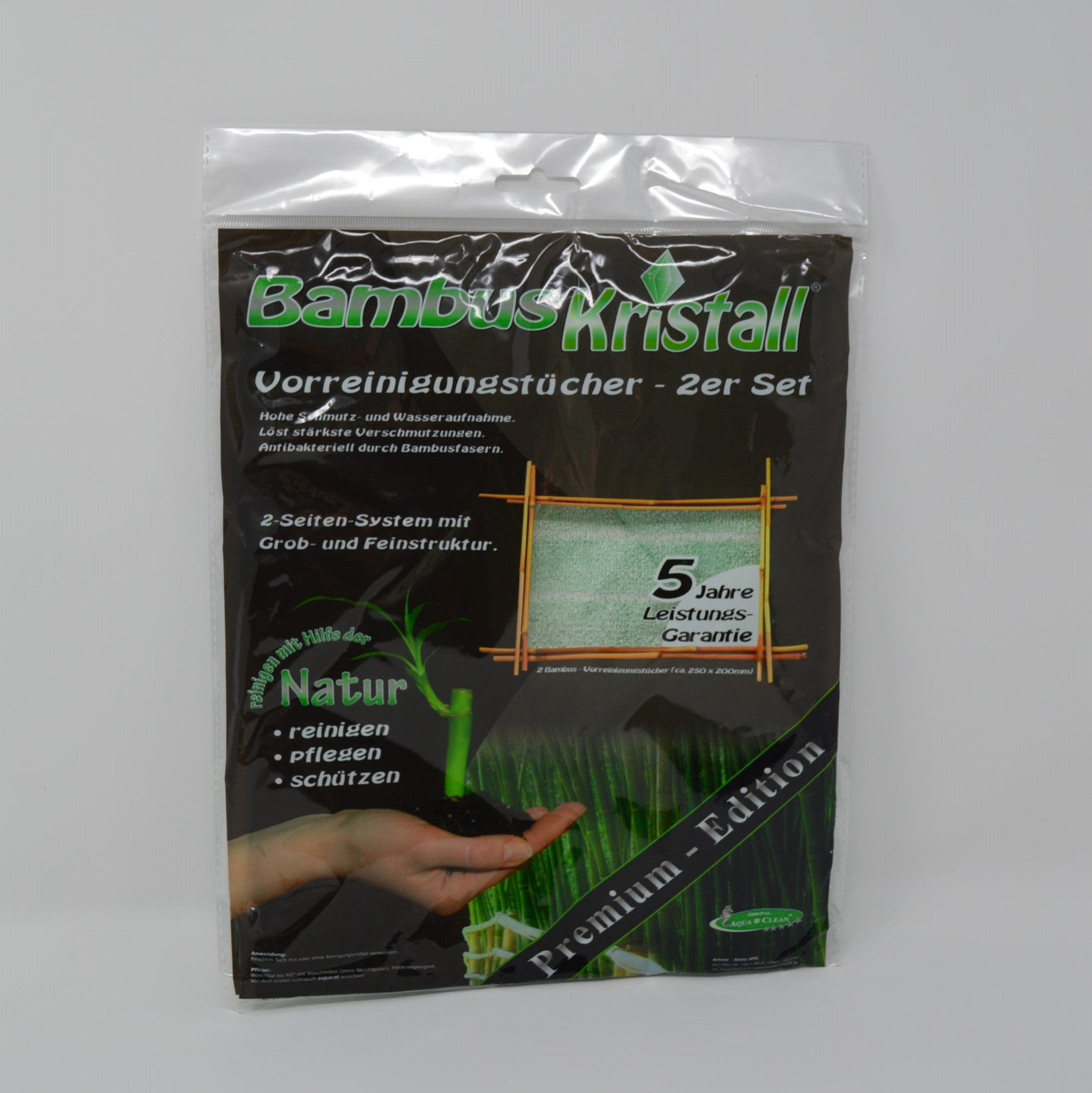 Bambus-Vorreinigungstücher 2er SET