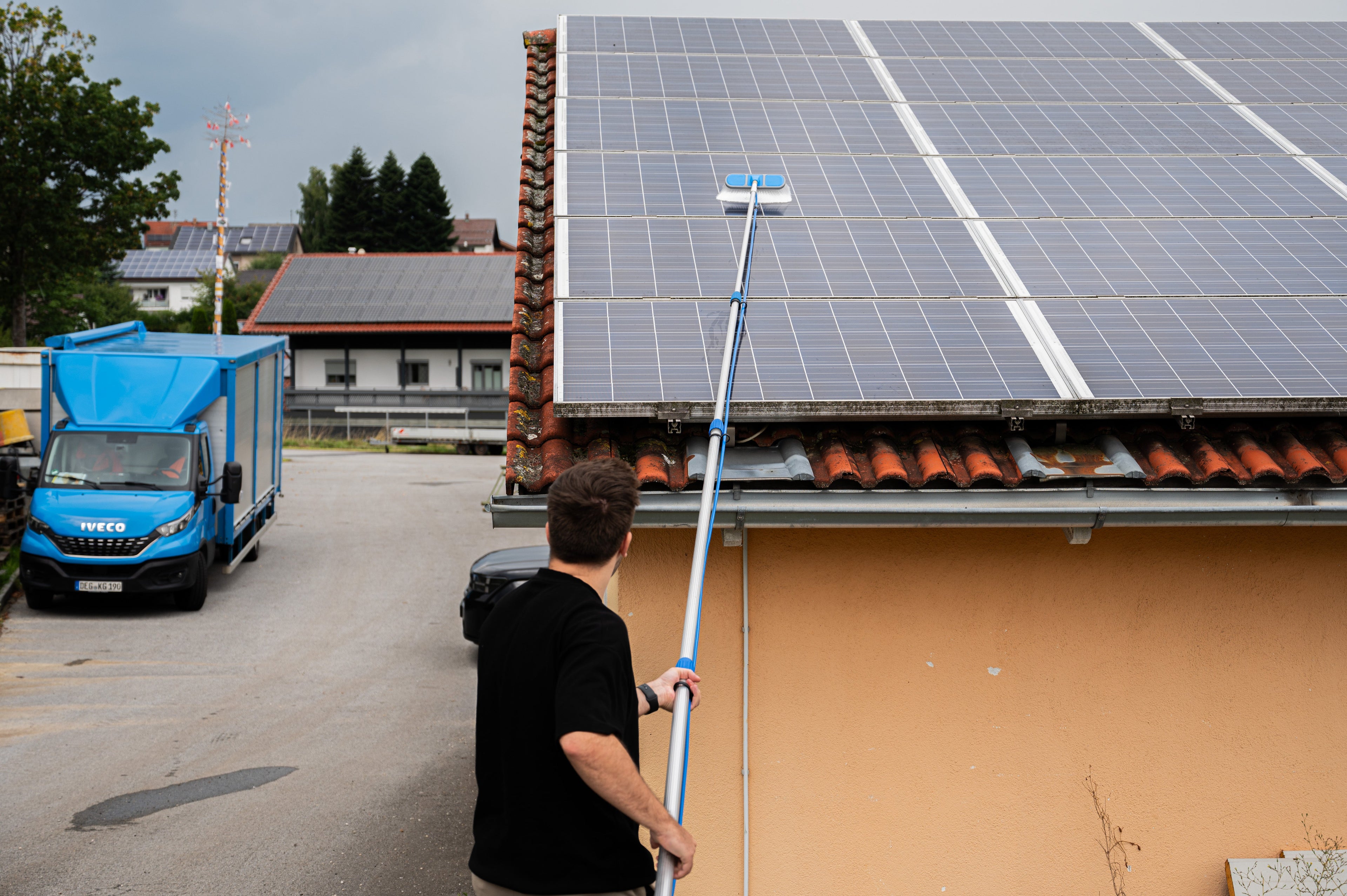 Photovoltaik-Reinigung
