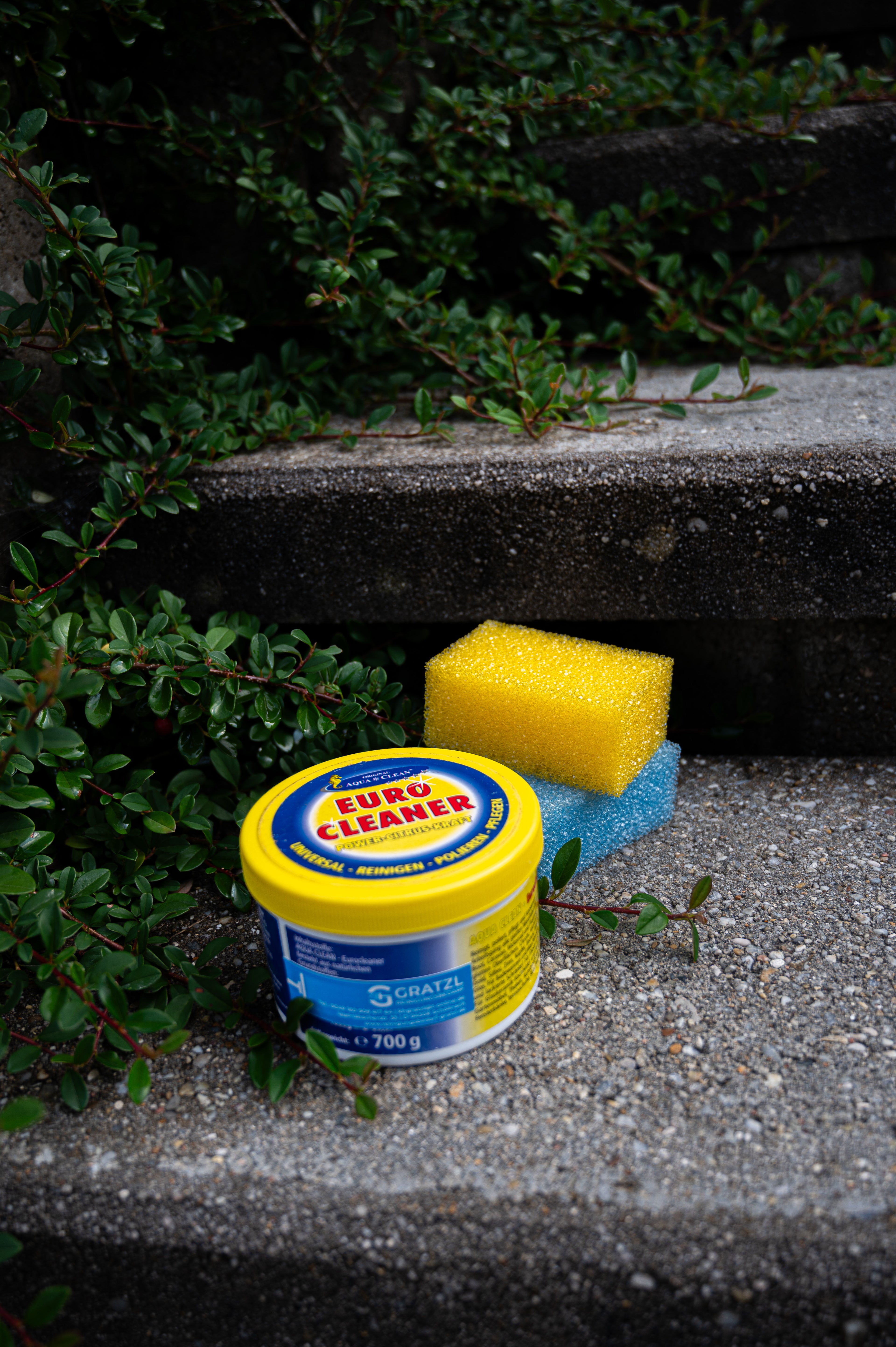 Eurocleaner Aqua Clean  Putzstein   700g mit 2 Schwämme